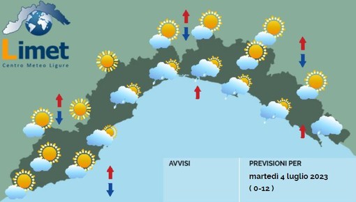 Meteo, ancora instabilità: non si escludono piovaschi