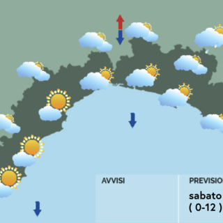 Meteo, cielo ancora parzialmente nuvoloso sulla Liguria