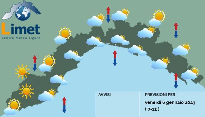 Meteo, Epifania uggiosa, ma niente pioggia