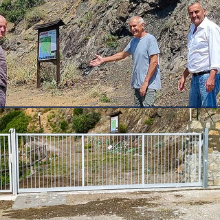 Strada delle gallerie di Moneglia, installate le cancellate anti-ungulati