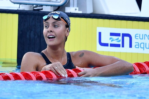 La genovese Martina Carraro argento nei 200 rana agli Europei di Roma