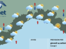 Meteo, possibili piogge al centro della Liguria. Nel pomeriggio ampie schiarite