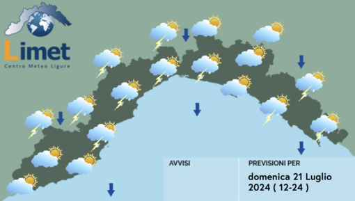 Meteo, instabilità diffusa su tutta la regione e possibili temporali in serata