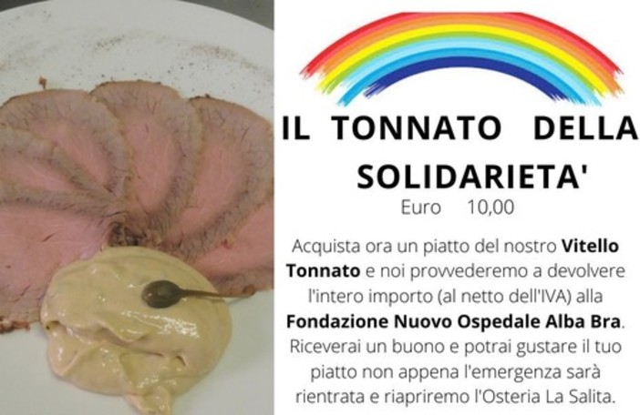 A Monforte (CN) il Vitello tonnato ha il sapore della solidarietà