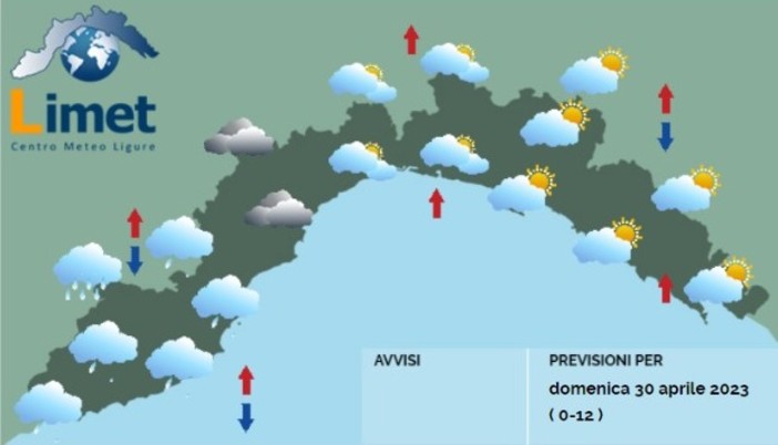 Meteo, il mese di Aprile si chiude tra nubi e piogge