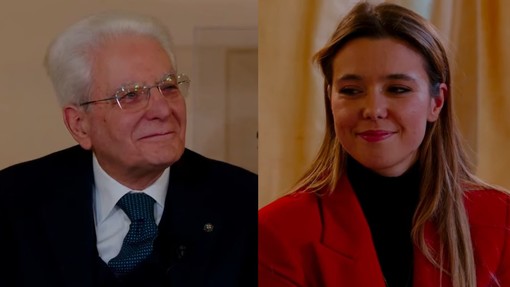 Anche la genovese Virginia Benzi (sui social Quantum Girl) racconta la 'sua' Costituzione in shorts al presidente Mattarella