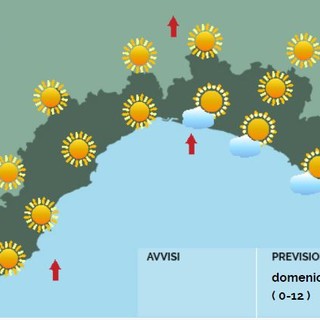 Meteo, domenica caratterizzata da cieli sereni su tutta la regione