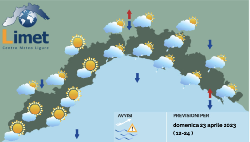 Meteo, tempo variabile con qualche pioggia in serata