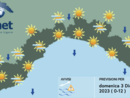 Meteo, chiusura di settimana soleggiata in Liguria