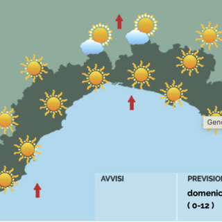 Meteo, giornata soleggiata e con caldo in aumento