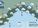 Meteo, cielo coperto sulla costa al mattino, poco nuvoloso nelle zone interne