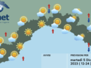 Meteo, ancora qualche precipitazione in mattinata ma sulla Liguria torna il sole