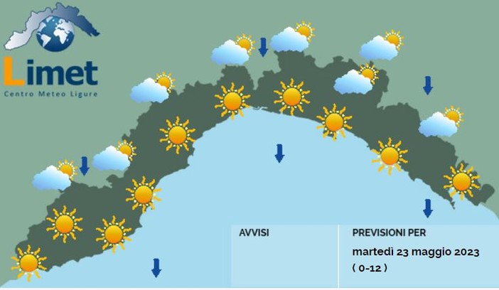 Meteo, al mattino sereno ovunque, nuvole nel pomeriggio