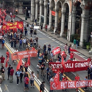 &quot;30 giugno 1960-30 giugno 2023&quot;, anche Gad Lerner alla manifestazione di Anpi e Cgil (foto e video)