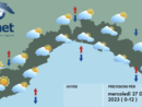 Meteo, ancora una giornata di nubi su tutta la Liguria