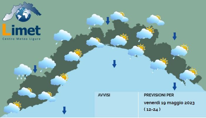 Meteo, ancora pioggia al mattino sui versanti padani e nel pomeriggio sul settore centrale