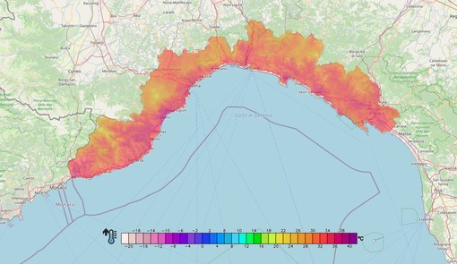 Arpal conferma le previsioni: oggi e domani allerta temperature elevate e disagio fisiologico