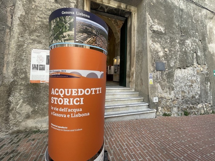 Le vie dell’acqua tra Genova e Lisbona, una mostra per scoprire l’acquedotto storico tra potenzialità e sviluppo (foto e video)