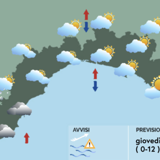 Meteo, nubi a ponente e cielo sereno a levante ma nel pomeriggio migliora