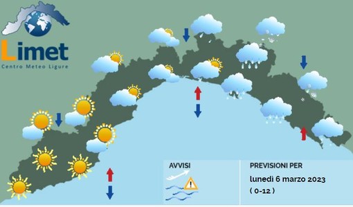 Meteo, torna il maltempo, rovesci sul settore orientale della regione