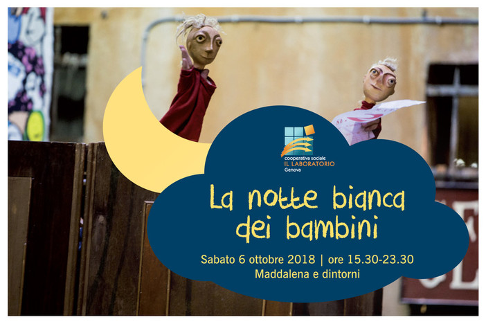 I più piccoli non hanno paura del buio a Genova con la Notte Bianca dei Bambini