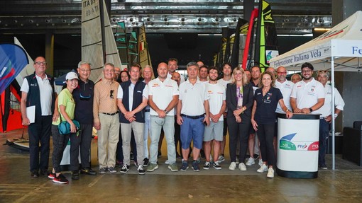 I Campioni della vela all’Ocean Live Park Sensini, Tita e Sirena in visita al Waterfront di Genova