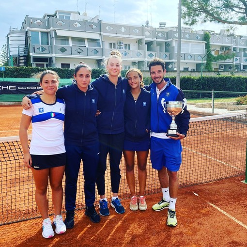 Le Under 16 del Park Tennis Genova sono vicecampionesse d'Italia