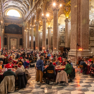 Il pranzo di Natale ‘degli ultimi’ della Comunità di Sant’Egidio in Liguria: attese settemila persone