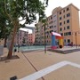 Valbisagno, Piazza Adriatico si è rifatta il look: giochi per bambini, spazi pedonali e per la socialità (foto)