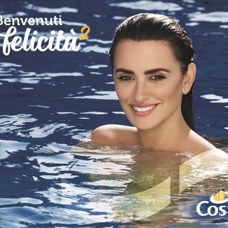 Penélope Cruz testimonial per Costa Crociere