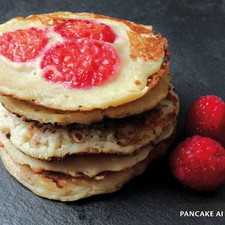 MercoledìVeg: oggi prepariamo i deliziosi pancake ai lamponi. Ecco la ricetta