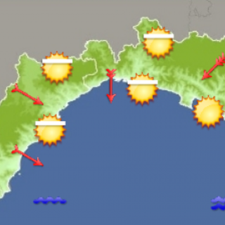 Meteo: giornata prevalentemente soleggiata su genovese e Levante