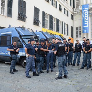 Centro storico: unità cinofile e agenti in azione insieme alla municipale