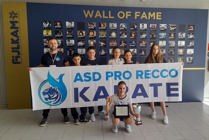 Dal tatami in chiesa al trionfo romano, la Pro Recco Karate Genova Nervi vince il campionato italiano di kata