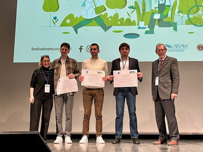 'Premio Borghi 2024', il genovese Simone Frattini conquista il terzo posto per la miglior tesi di laurea sui fenomeni meteorologici