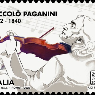 Un francobollo speciale per celebrare i 240 anni dalla nascita di Niccolò Paganini