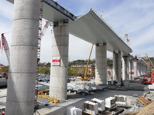 Ponte per Genova, Toti: &quot;Struttura conclusa, grande traguardo&quot;