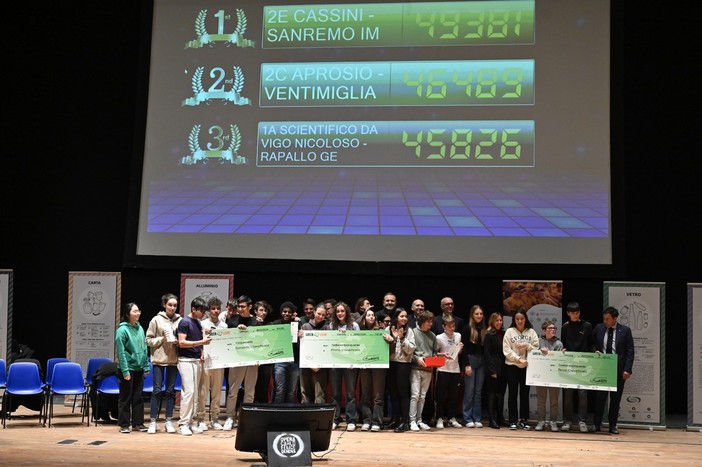 Green Game Liguria, premiati gli studenti campioni della sostenibilità