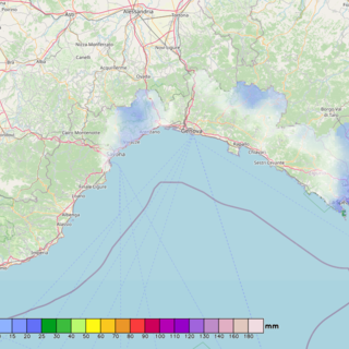 Maltempo, prolungata l'allerta meteo nel levante ligure