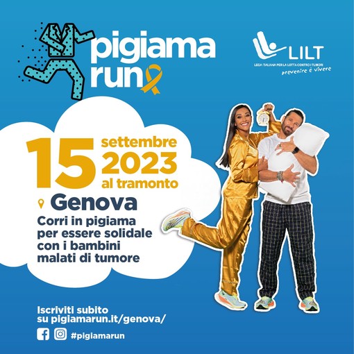 Pigiama Run, il 15 settembre la gara di solidarietà per il Gaslini