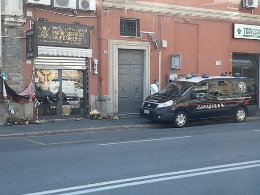 Delitto Mahmoud: blitz dei Ris nella barberia di Sestri Ponente