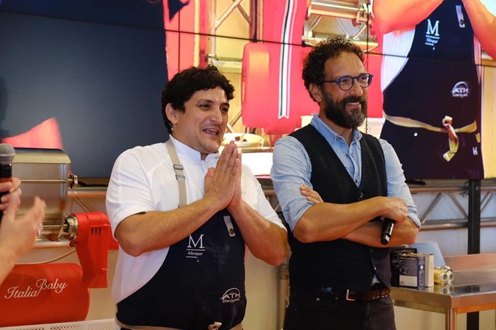 Lo chef Colagreco dà spettacolo a RistorExpo