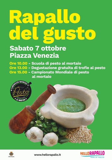 Sabato a grande richiesta torna 'La Rapallo del gusto'