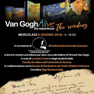 &quot;Van Gogh Alive - The Experience&quot; al Festival Internazionale della Poesia