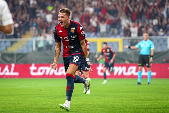 Mateo Retegui: il bomber sarà della partita (foto Genoa CFC - TanoPress)