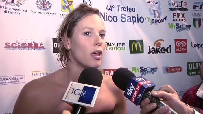 Federica Pellegrini illuminerà anche il 45° Trofeo Nico Sapio