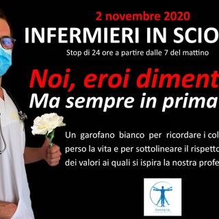 Nursing Up: il 2 novembre sciopero degli infermieri italiani per 24 ore