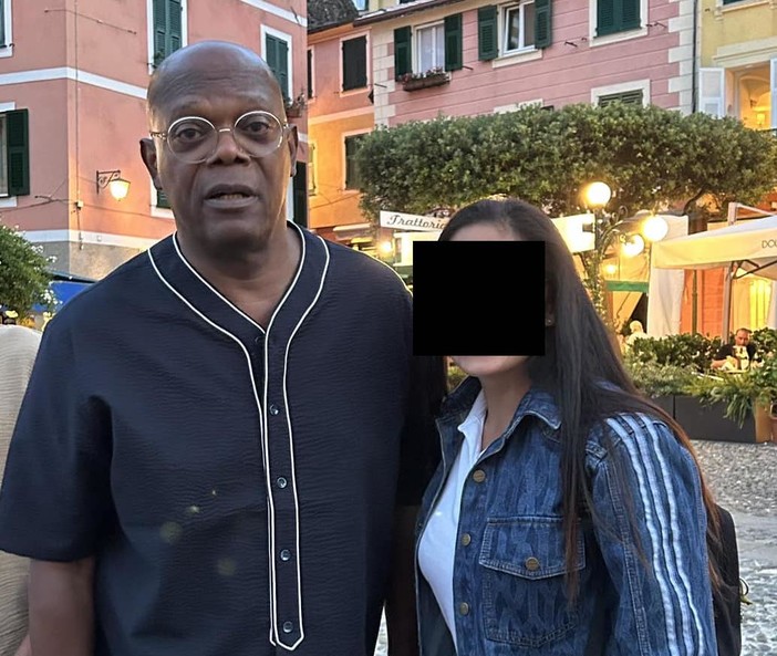 In piazzetta a Portofino arriva anche Samuel L. Jackson