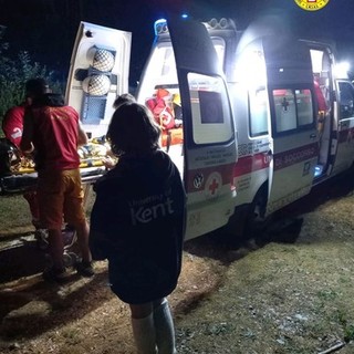 Scout genovese cade in un bosco di Canosio, i compagni la vegliano fino all'arrivo dei soccorsi