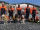 Dylan, Tempesta, Yuki, Tyson e Ginger: ecco i cani da salvataggio che presidiano la spiaggia di Voltri (Foto e Video)